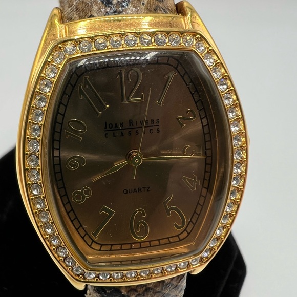 Joan Rivers Snake Skin Watch - Picture 2 of 6